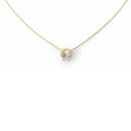 Diamond Studded Pendant Necklace