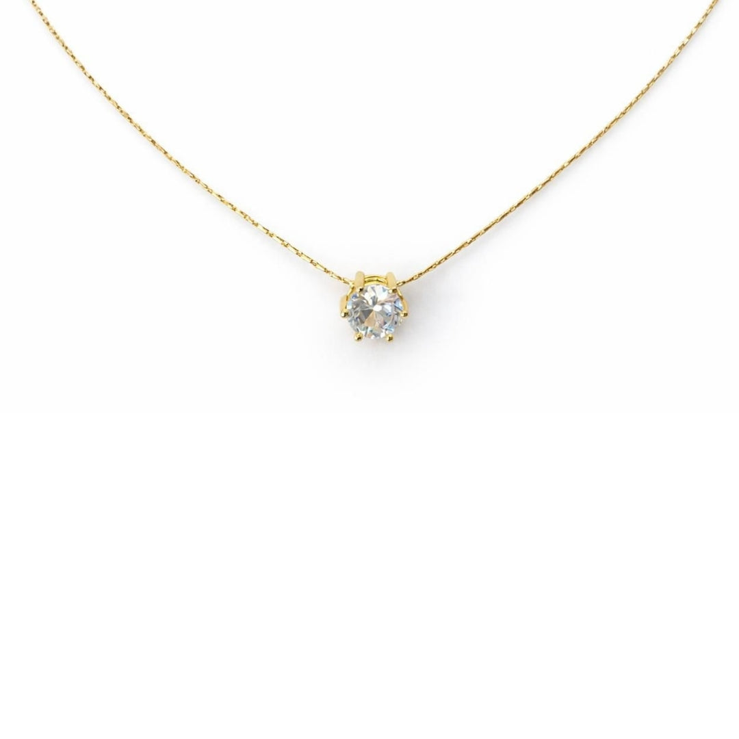 Diamond Studded Pendant Necklace