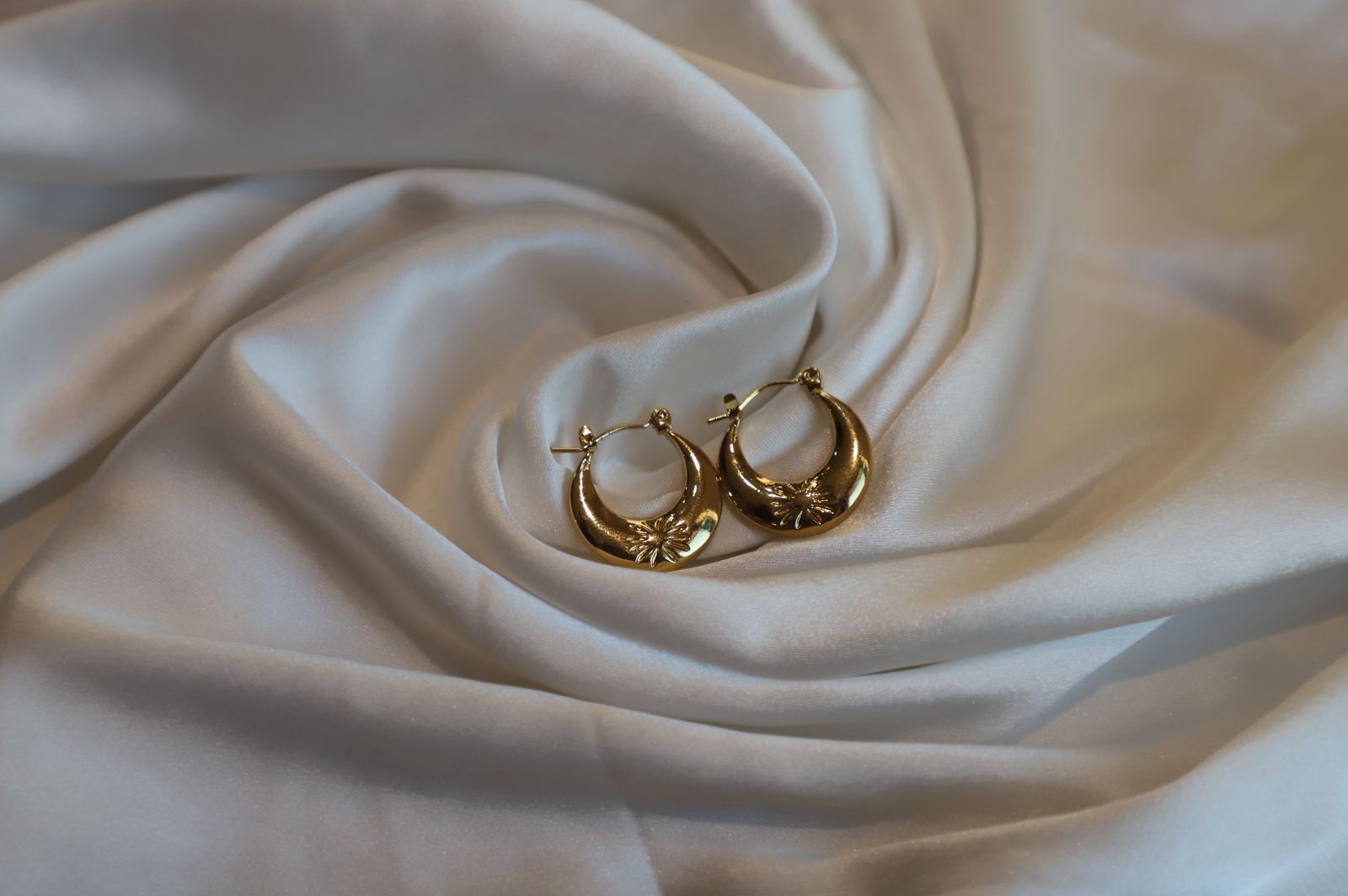 Celestial-inspired Hoops