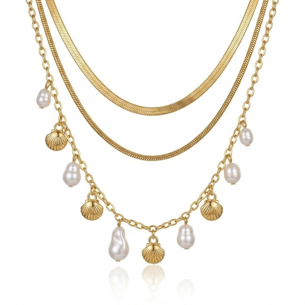Ocean Muse Layered Necklace