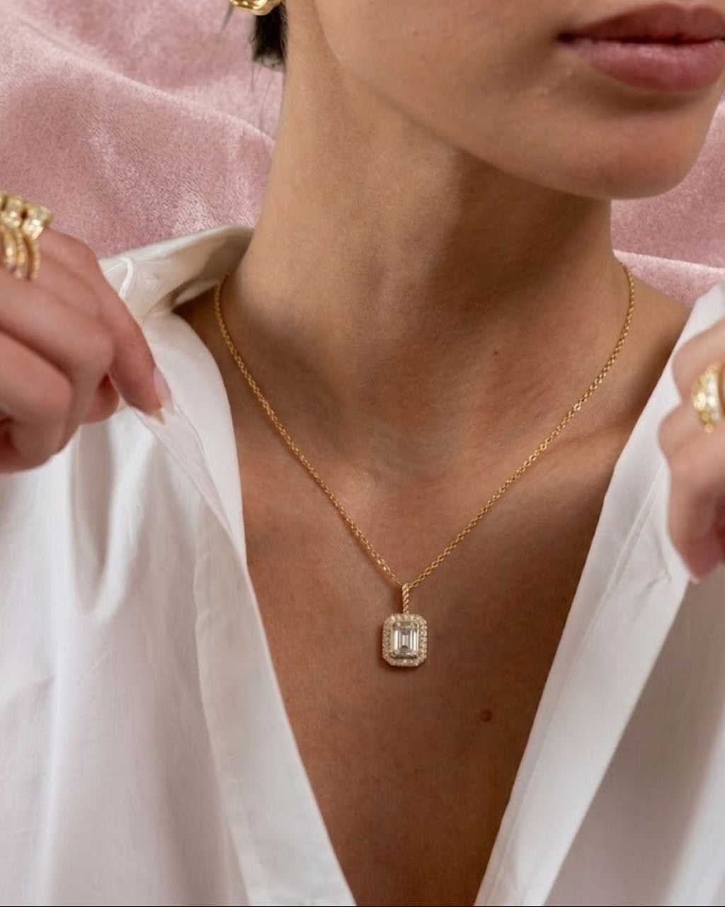 Just Glow Halo Necklace