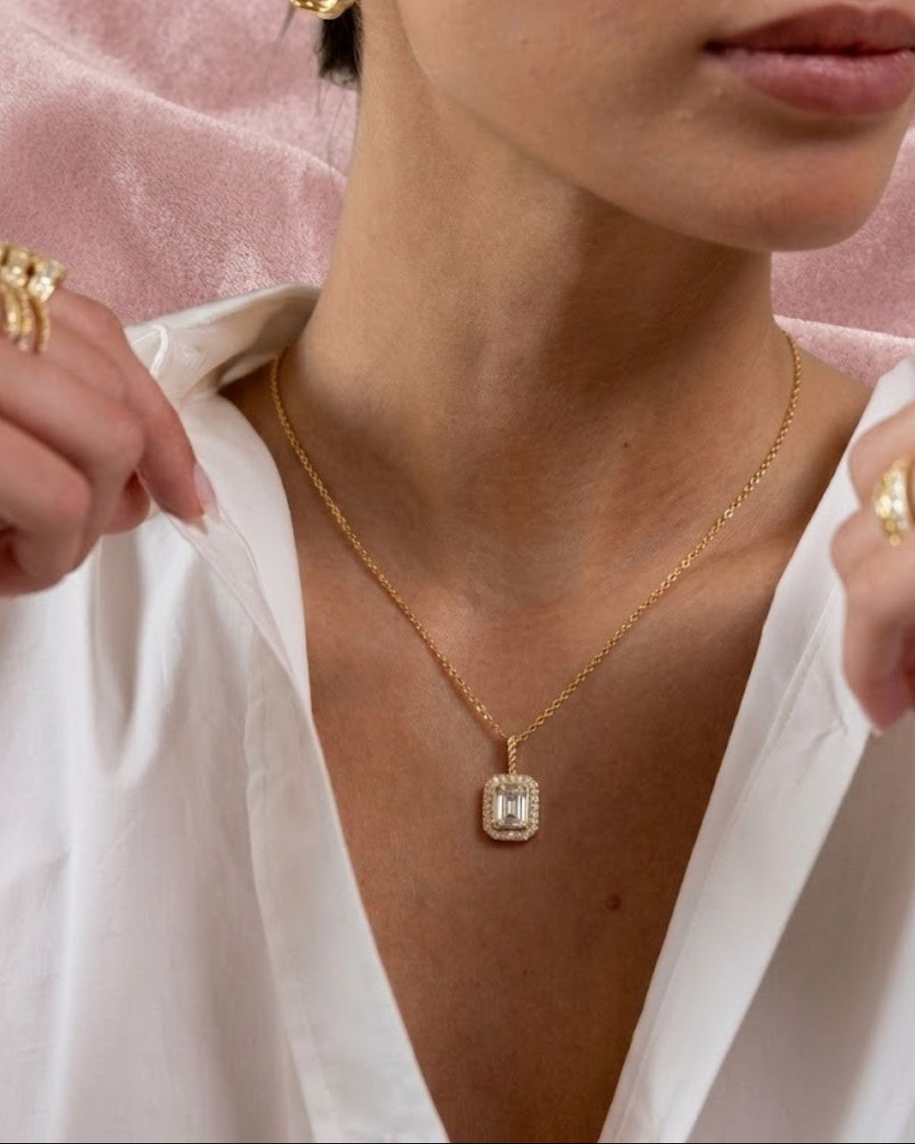 Just Glow Halo Necklace
