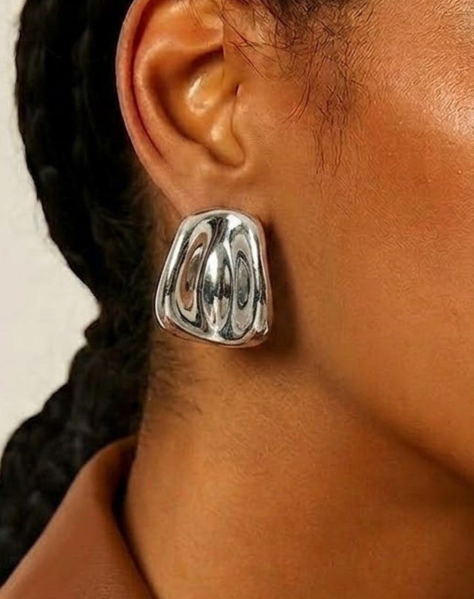 Silver Mood Studs