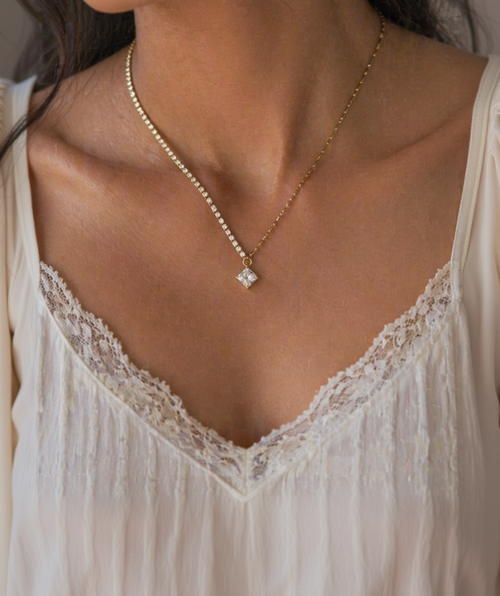 Aura Drop Necklace
