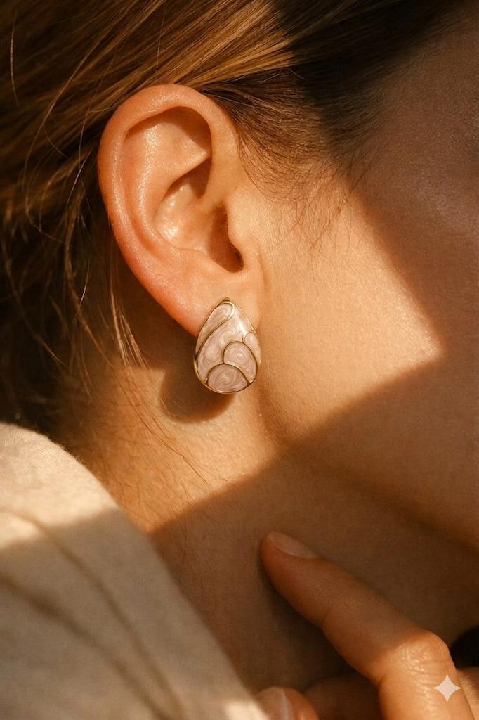 Ivory Mood Studs