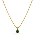 Emerald Drop Necklace
