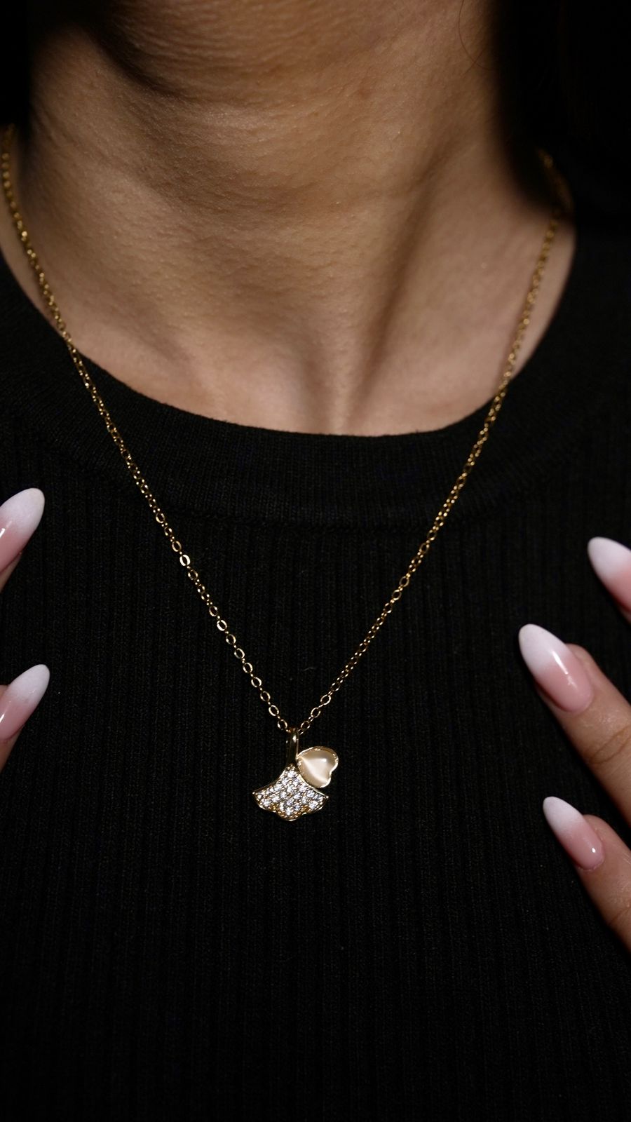 Dainty Shoe Charm Necklace