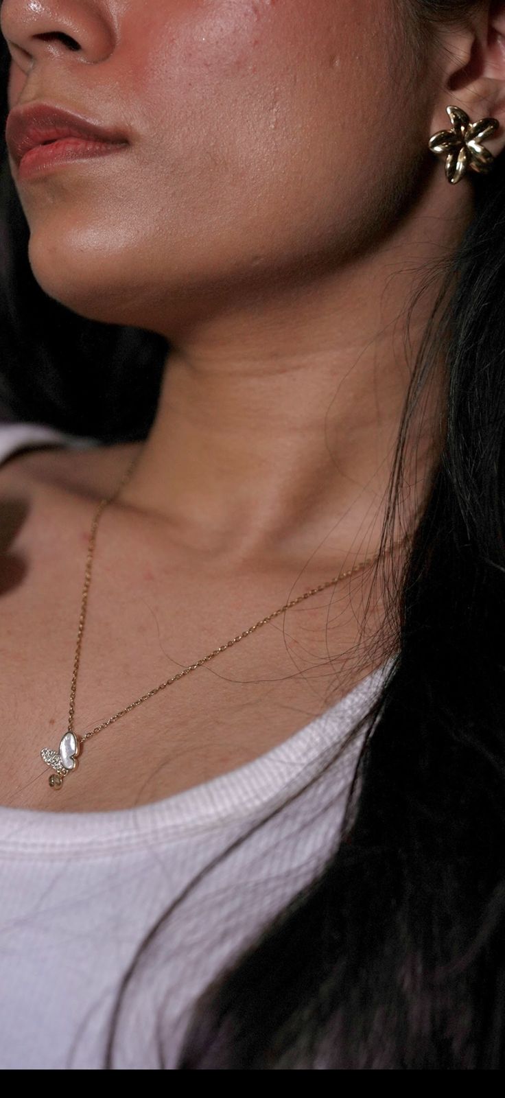 Fluttering Butterfly Necklace